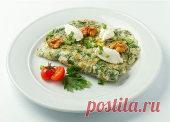 Кюкю, традиционный азербайджанский омлет — Вкусные рецепты