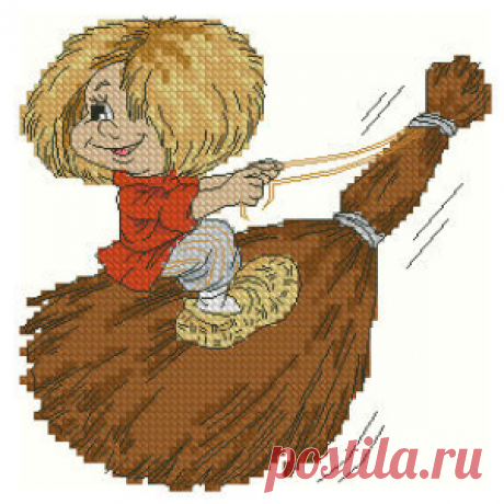 Домовенок. Авторская схема.