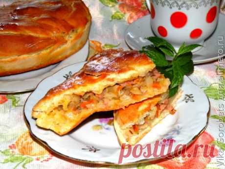 Соленый пирог