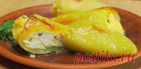 ЗАПЕЧЁННЫЙ СЛАДКИЙ ПЕРЕЦ С БРЫНЗОЙ