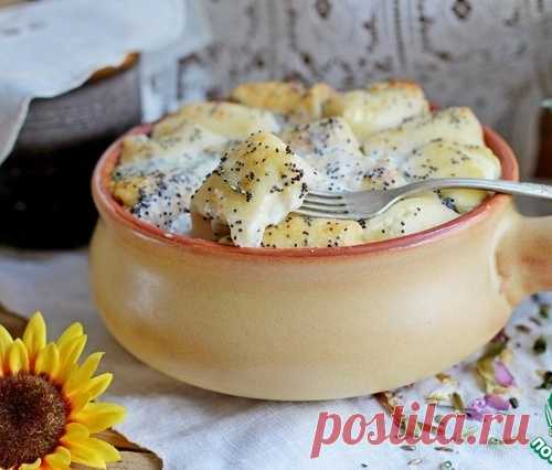 Очень вкусные Мини блинчики с творогом в сметанной заливке