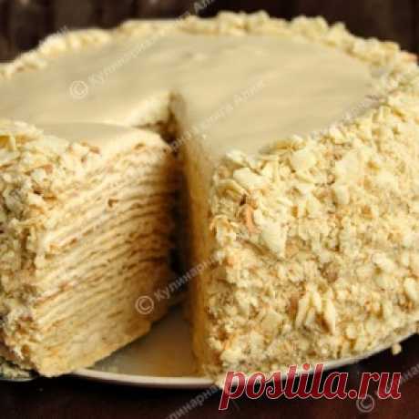 Торт Наполеон с очень вкусным кремом