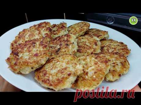 Чем проще еда, тем она вкуснее! Беру рис, капусту и немного фарша.