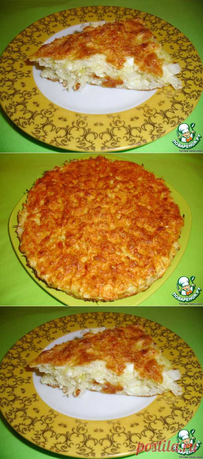 очень нежный и вкусный КАПУСТНЫЙ ПИРОГ к утреннему чаю.