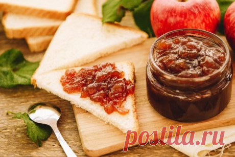 Яблочное варенье с грецкими орехами — Домашняя кулинария