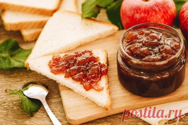 Яблочное варенье с грецкими орехами — Домашняя кулинария