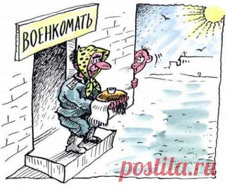 Из армейских анекдотов ( относительно приличных ) .