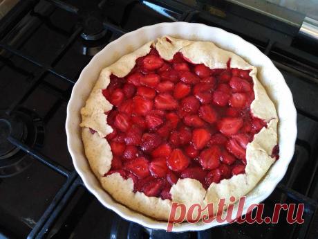 Клубничная &amp; апельсиновая галеты