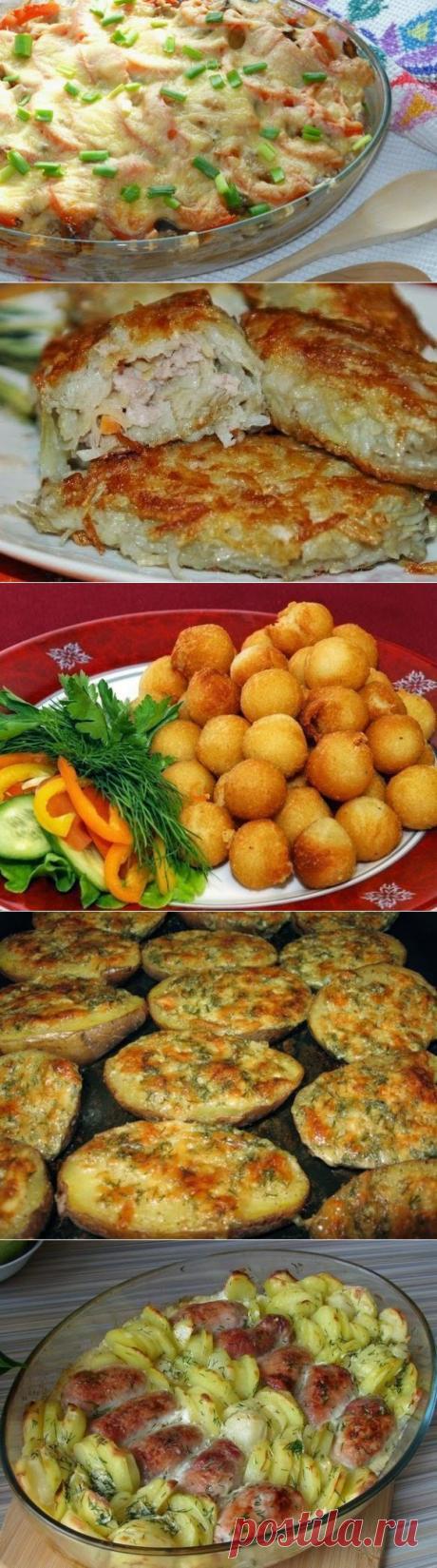 Лучшие кулинарные рецепты: Блюда из картофеля