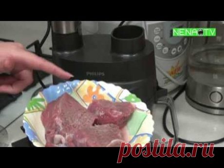 Рубим мясо в блендере Philips...Неудачная и удачная попытки