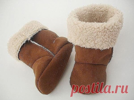 УЮТНЫЕ УГГИ ДЛЯ ДОМА ИЗ СТАРОЙ ДУБЛЕНКИ
