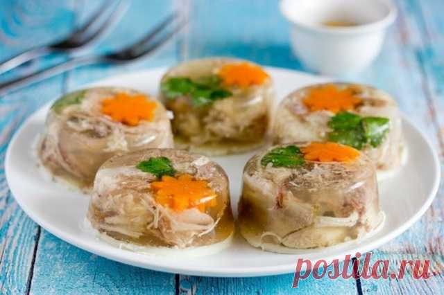 Холодец из курицы в афганском казане — Сад Заготовка