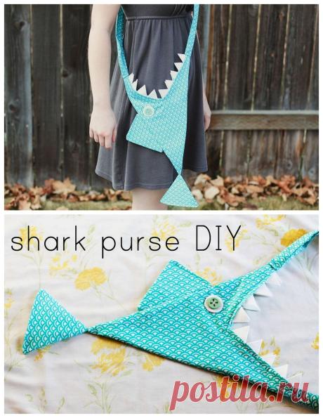 True Blue Me &amp; Вы: DIYs для Creatives • rainbowsandunicornscrafts: DIY акулы кошелек ...