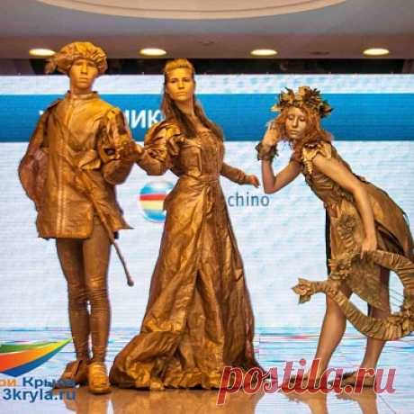 Живые статуи | Заказать живые статуи Москва. Живые статуи наших декораторов