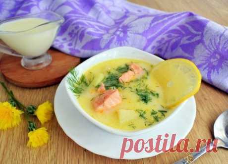 ​Уха по-фински со сливками
