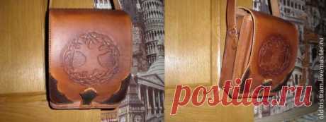 Мужская повседневная сумка своими руками - Ярмарка Мастеров - ручная работа, handmade