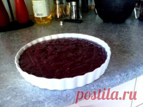 Торт из свеклы. Подарок из Дании