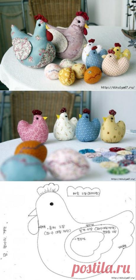 Пасхальные курочки.