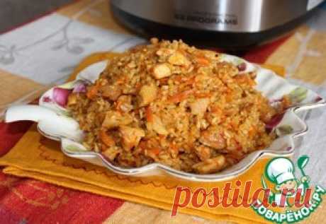 Плов с курицей в мультиварке - кулинарный рецепт