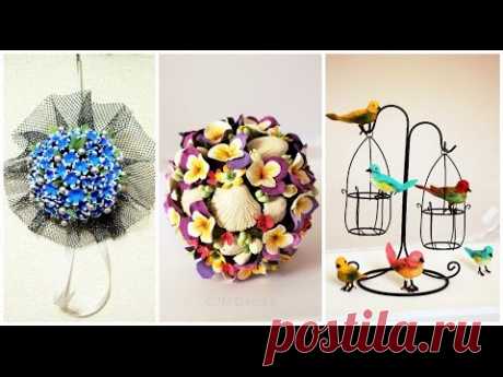 Deco clay flower tutorial #1 - How to make rose by jenifer rajkumar