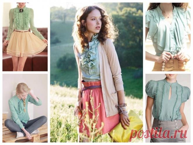 С чем носить мятный цвет: фото, рекомендации