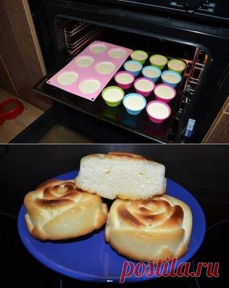 Воздушные сырники в духовке
