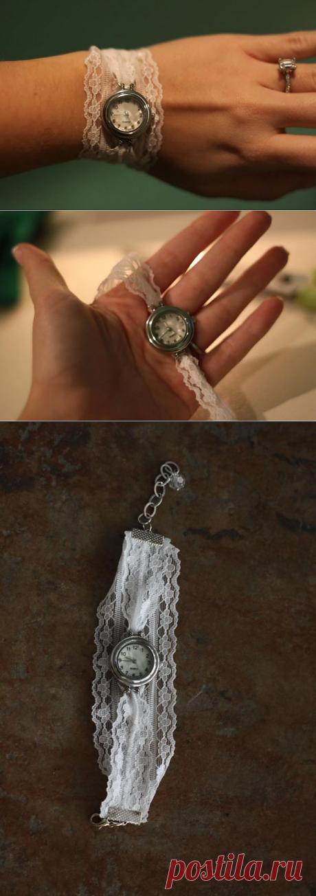 Ремешок для часов своими руками (DIY) / Аксессуары (не украшения) / Модный сайт о стильной переделке одежды и интерьера