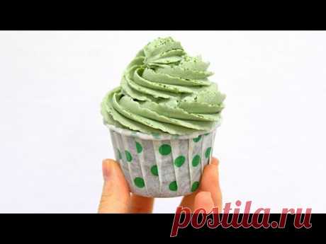 Капкейки ЗЕЛЕНЫЙ ЧАЙ / GREEN TEA CUPCAKES