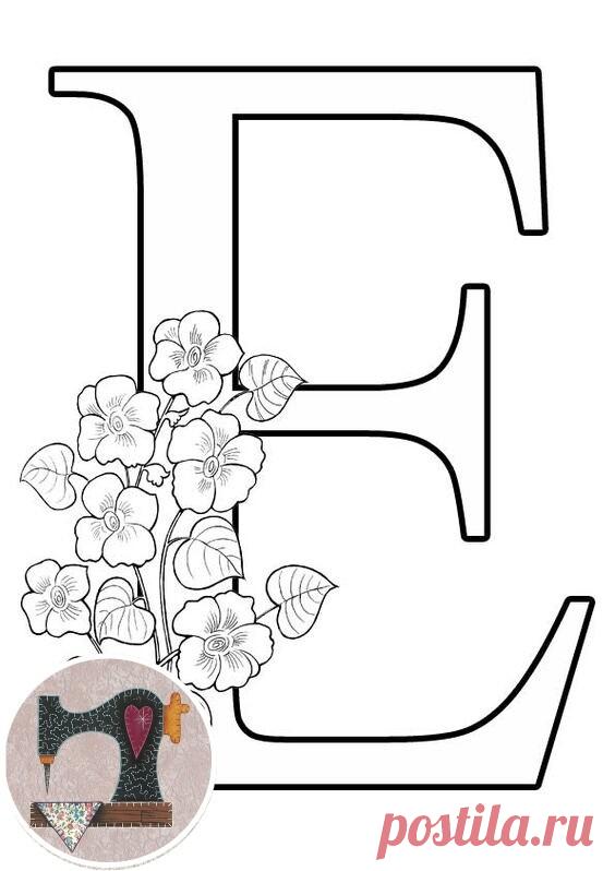Подборка идей и шаблонов для вышивки красивых букв