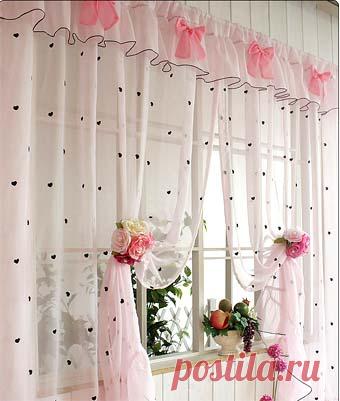 Как сшить занавески на кухню своими руками (51 фото)