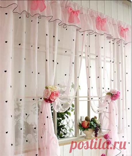 Как сшить занавески на кухню своими руками (51 фото)