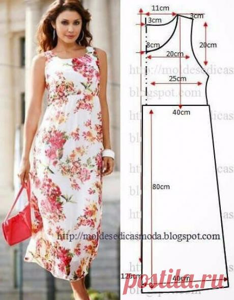Летние платья и сарафаны с простыми выкройками. Большая подборка | Домашние хлопоты | Яндекс Дзен