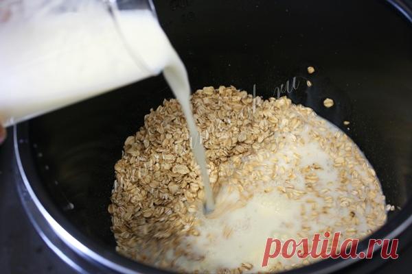 Геркулесовая каша в мультиварке — рецепт с фото. Как варить молочную геркулесовую кашу в мультиварке - Поларис, Филипс, Redmond, Мулинекс, Бранд?