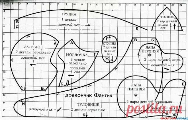 выкройки драконов - Фото-Град