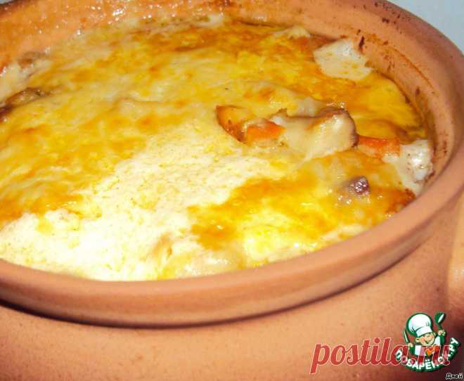 Сытно-сырная картошечка.