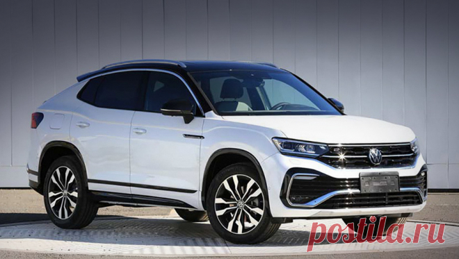 В Китае обнаружился купеобразный Volkswagen Tayron X На всех фотках «купе» показано в исполнении R-Line. Разница в размерах с Тайроном R-Line невелика: длина — 4626 мм (+36), ширина — 1860, высота — 1660,