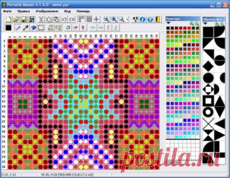 Portable Мозаика 1.6.0 » Рукодельница