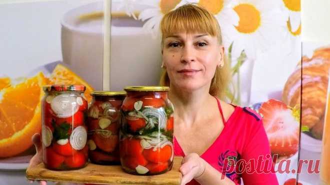 Помидоры на зиму - три рецепта заготовки и консервации салатов из помидор - Простые рецепты Овкусе.ру