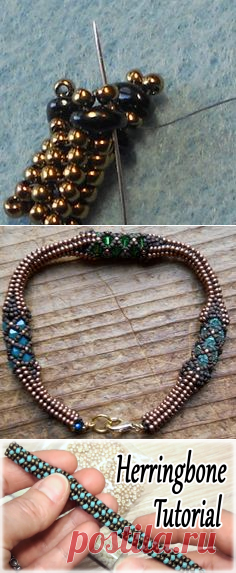 Herringbone rope tutorial - How to make a herringbone spiral | hobi | Herringbone, Spiral and Tutorials