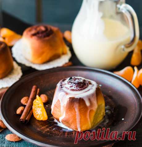 Булочки с корицей и сливочным кремом – рецепты на FreshMAG