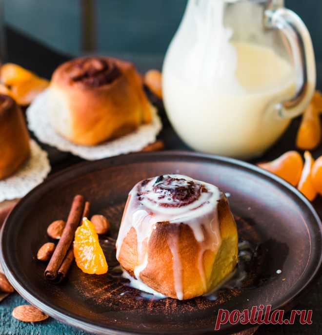 Булочки с корицей и сливочным кремом – рецепты на FreshMAG