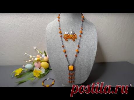 Новая переделка украшений  Украшение из сломанной броши