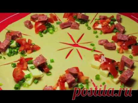 ПИЦЦА "СОЛНЦЕ" . Необычная пицца с ВОСХИТИТЕЛЬНЫМ вкусом! Рецепт.