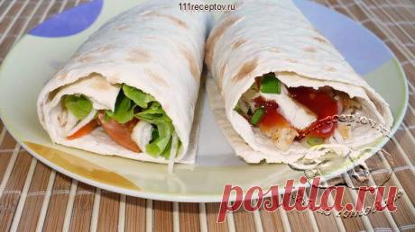 Шаурма домашняя | Ваши любимые рецепты
Ингредиенты
- филе курицы 300 гр
- лаваш армянский 
- огурец 1 шт
- помидор 1 шт
- капуста 100 гр
- кетчуп
- майонез
- зелень
- соль, перец
- растительное масло