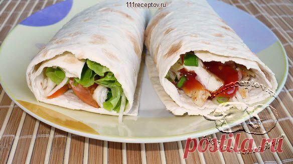 Шаурма домашняя | Ваши любимые рецепты
Ингредиенты
- филе курицы 300 гр
- лаваш армянский 
- огурец 1 шт
- помидор 1 шт
- капуста 100 гр
- кетчуп
- майонез
- зелень
- соль, перец
- растительное масло