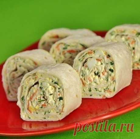 Дачная кухня: 20 начинок для рулета из лаваша
