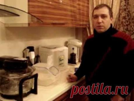 Приготовление закваски для домашнего хлеба (1-й день).