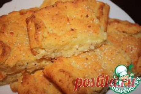 Сырный пирог "Приворотный" - кулинарный рецепт