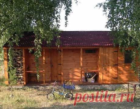 дизайна хозблоков (сараев) на даче.