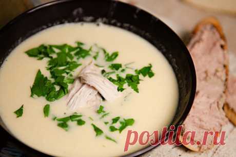 Крем-суп с курицей » Вкусная кухня